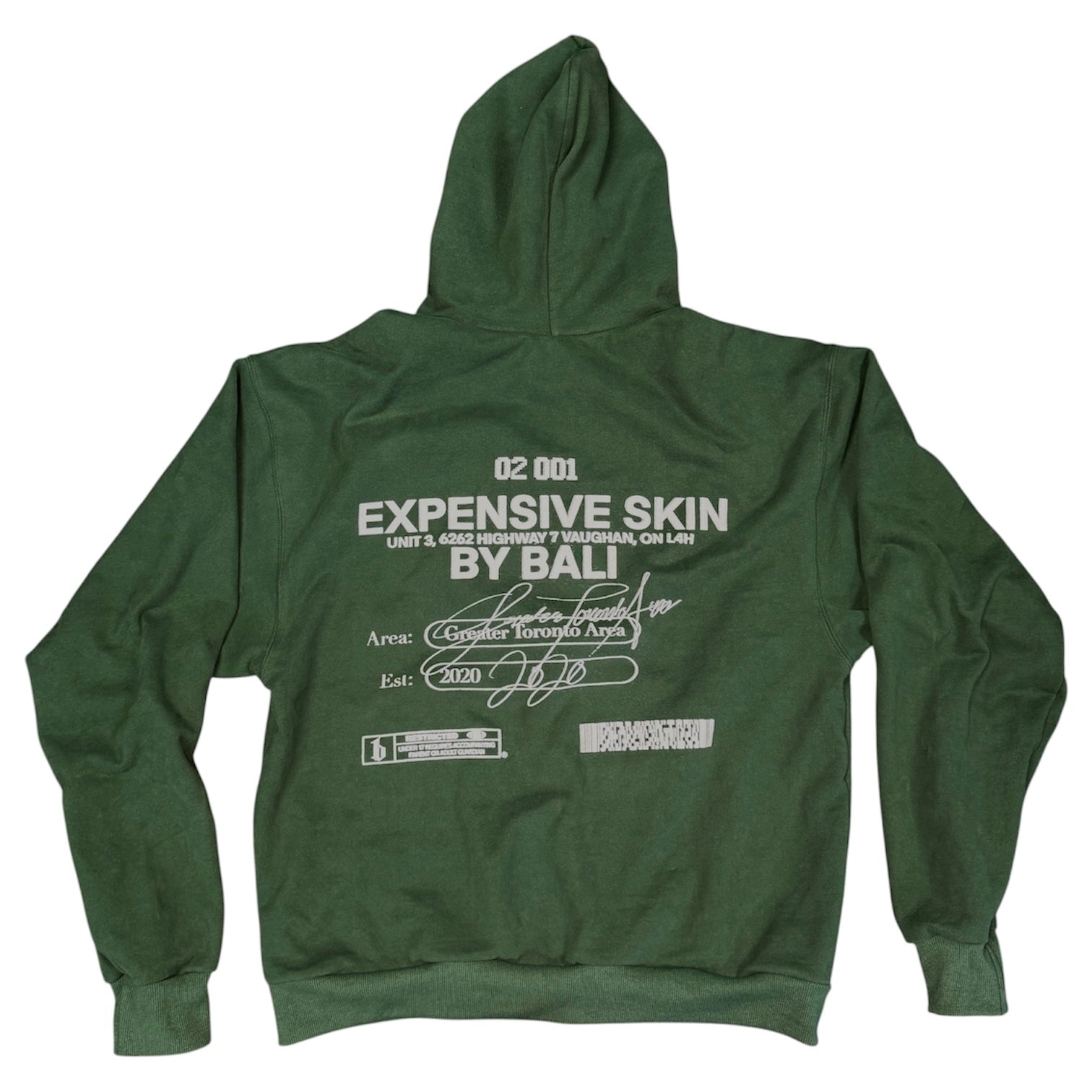 GREEN ZIP-UP SWEATER